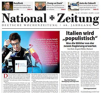 Nr. 22 vom 25.5.2018